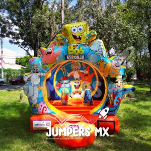 1 inflable circular Bob Esponja Jumpers MX