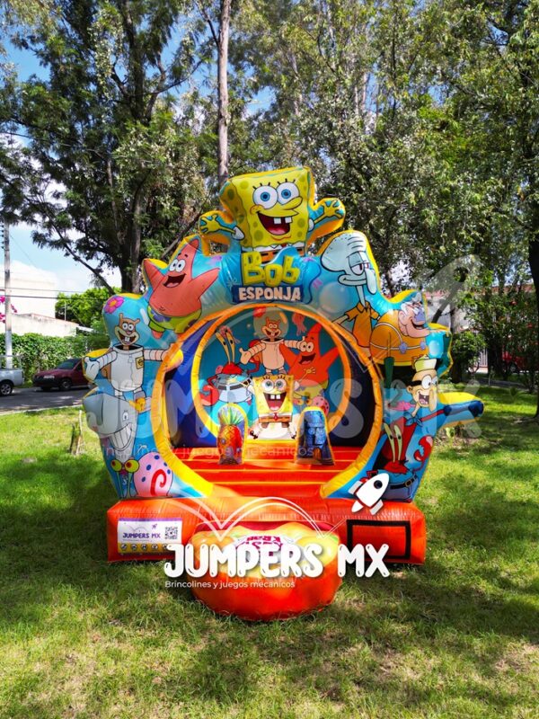 1 inflable circular Bob Esponja Jumpers MX