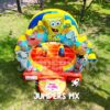 2 inflable circular Bob Esponja Jumpers MX