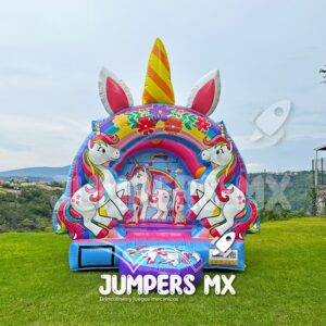 2 inflable Circular Unicornio Jumpers MX