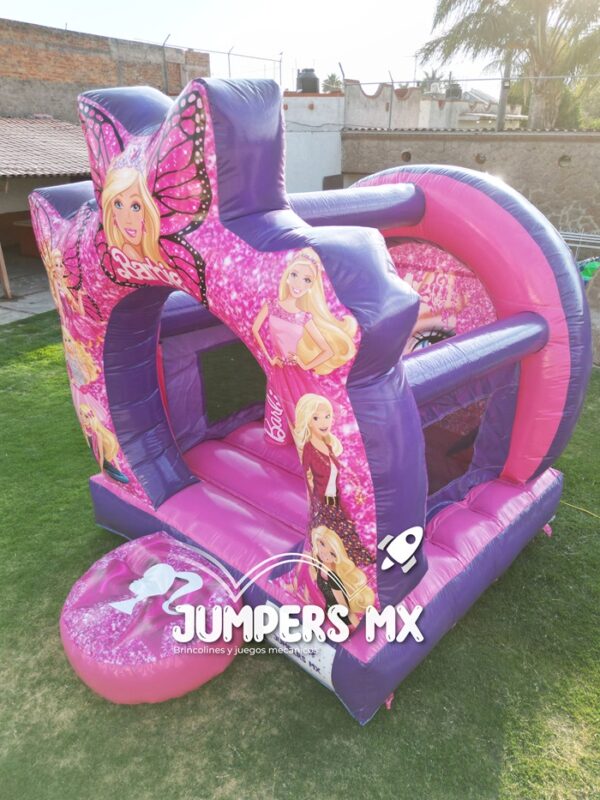 4 inflable circular Barbie Jumpers MX