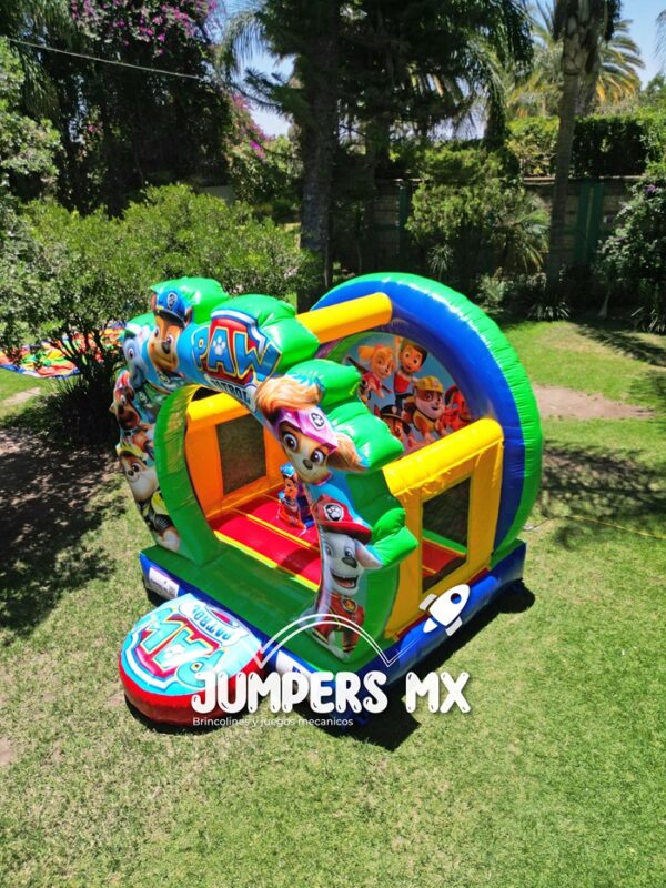 4 inflable circular Paw Patrol 1 Jumplers MX