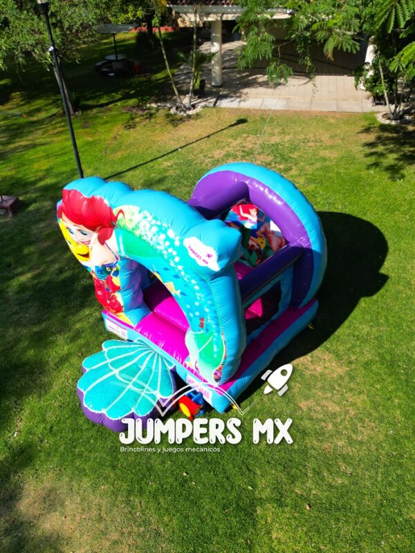 4 inflable Circular Sirenita Jumpers MX