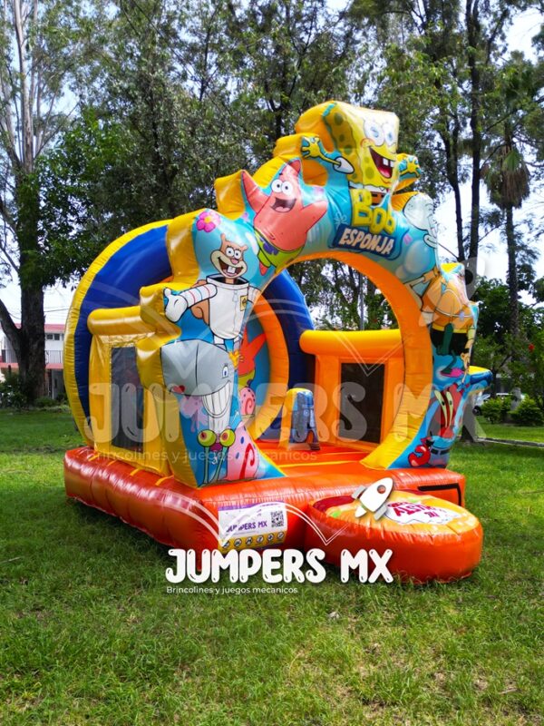 5 inflable circular Bob Esponja Jumpers MX