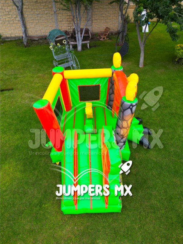 6 Inflable Muro con Rampa Jurassic Park