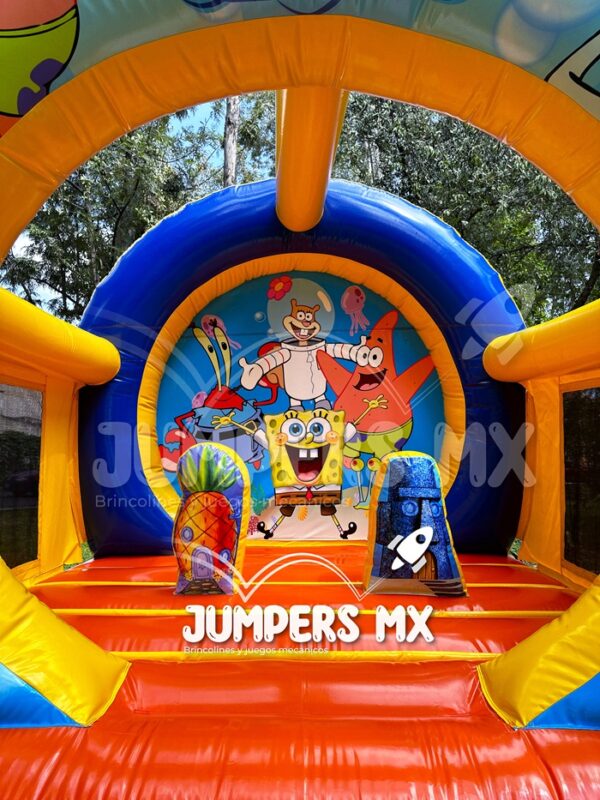 7 inflable circular Bob Esponja Jumpers MX