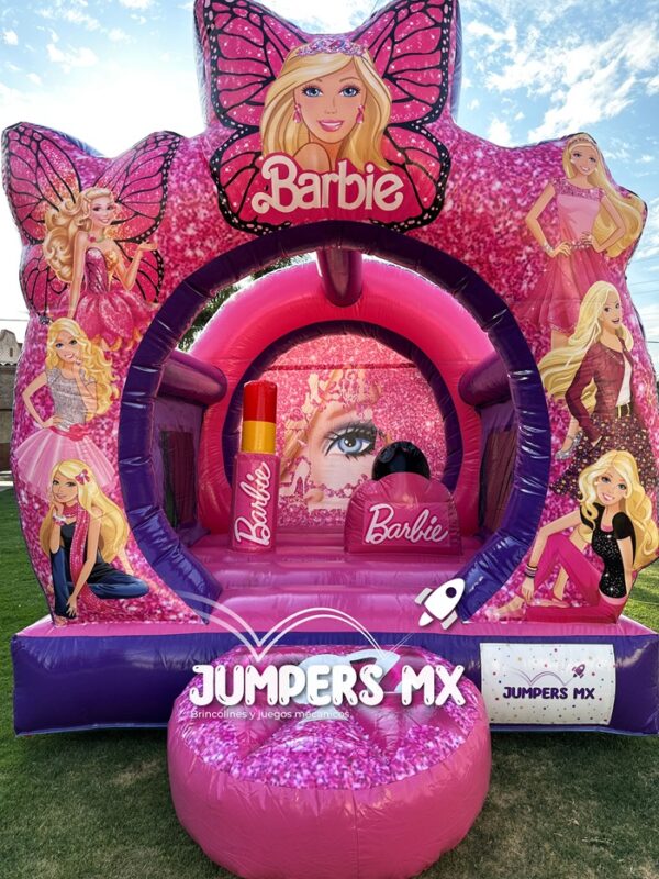 8 inflable circular Barbie Jumpers MX