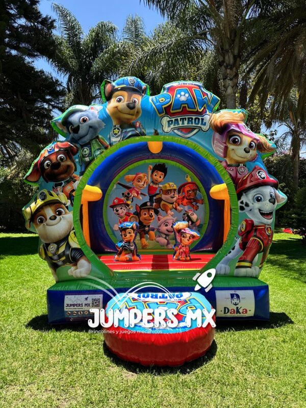 9 inflable circular Paw Patrol 1 Jumplers MX