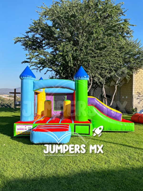 INFLABLE CASTILLO C/RAMPA COLLAGE - Imagen 2